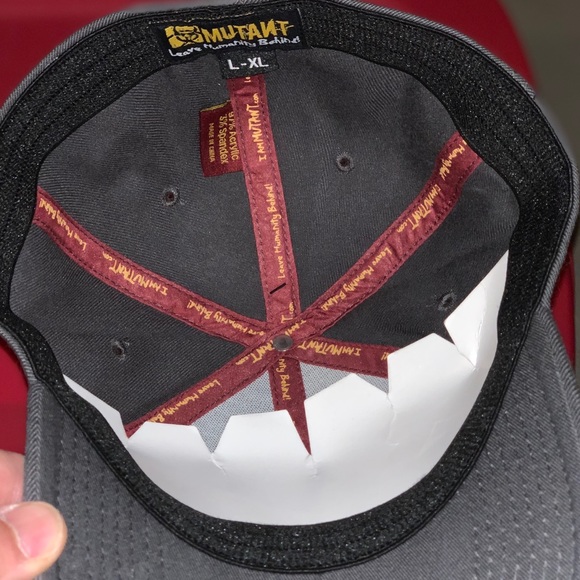 New Mutant Hat Grey L/XL size - Picture 4 of 4